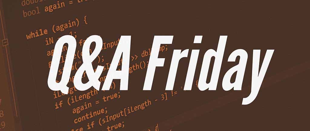 Questions of the Week 39