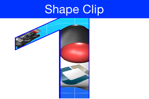 Shape Clipping & Bubble Transition